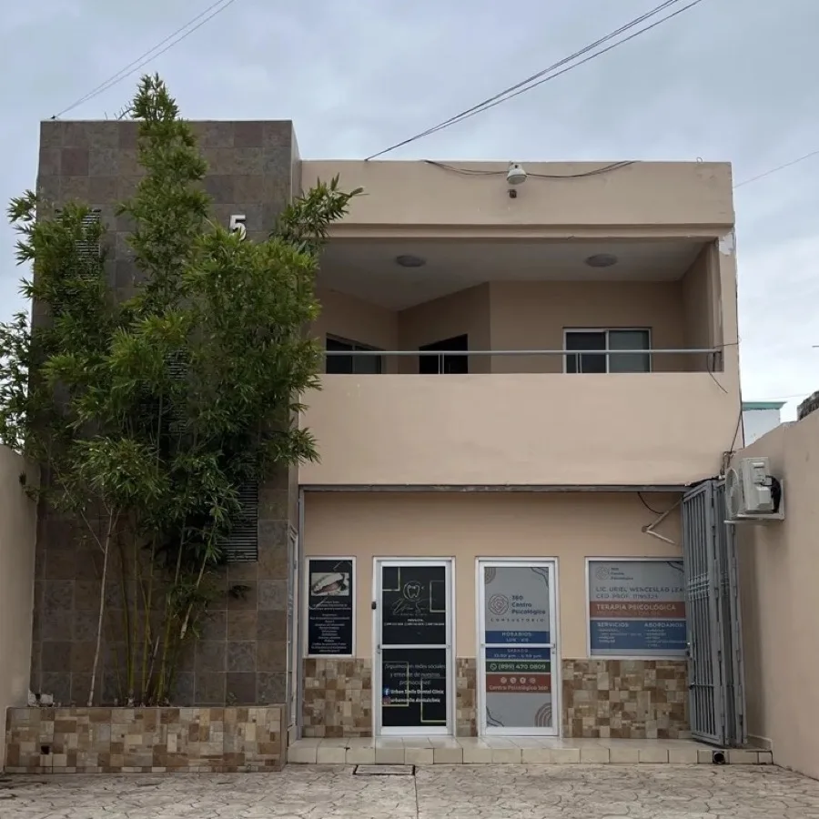 Entrada del consultorio de Centro Psicológico 360 en Reynosa